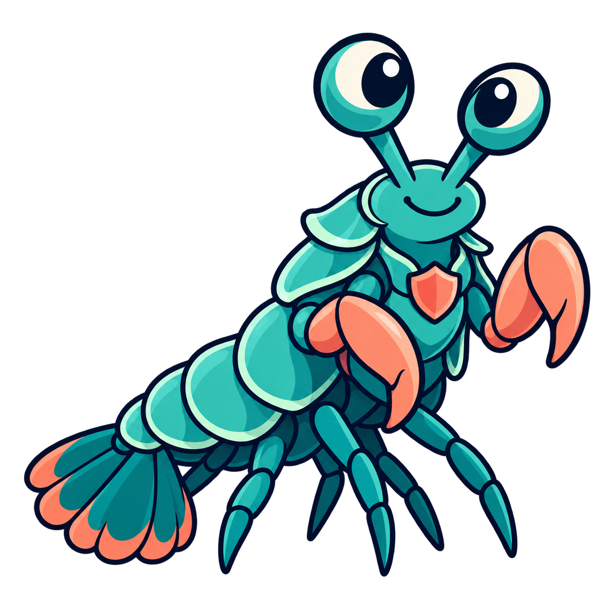 A strong mantis shrimp, the Guardian plan