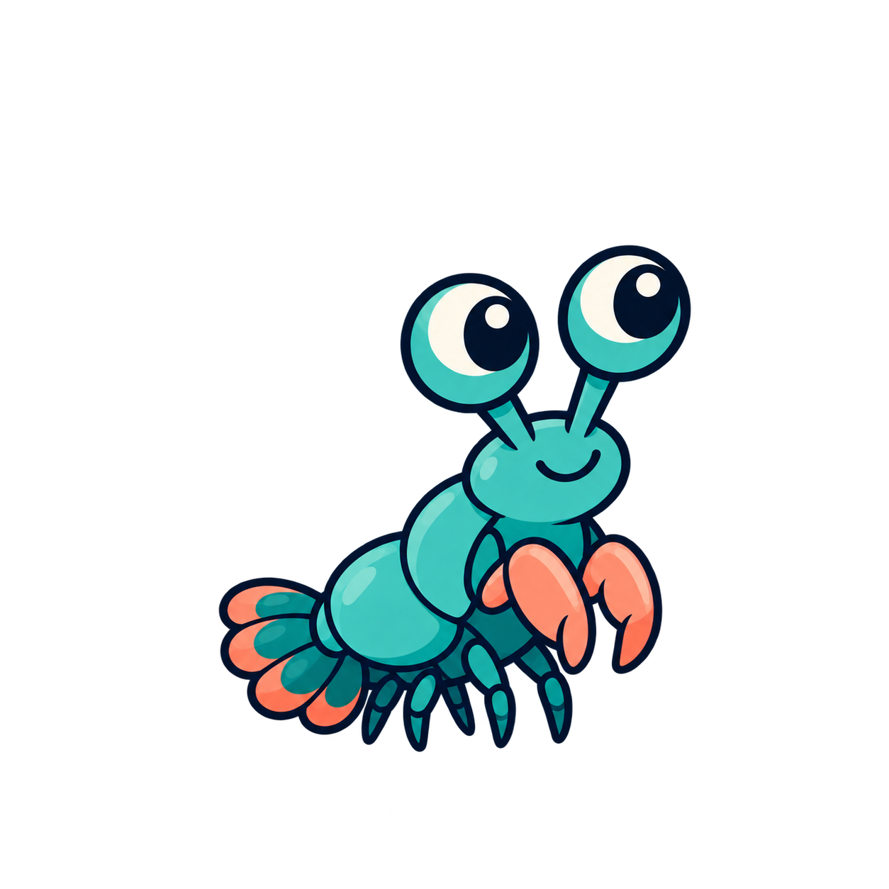 A baby mantis shrimp, the Hatchling plan