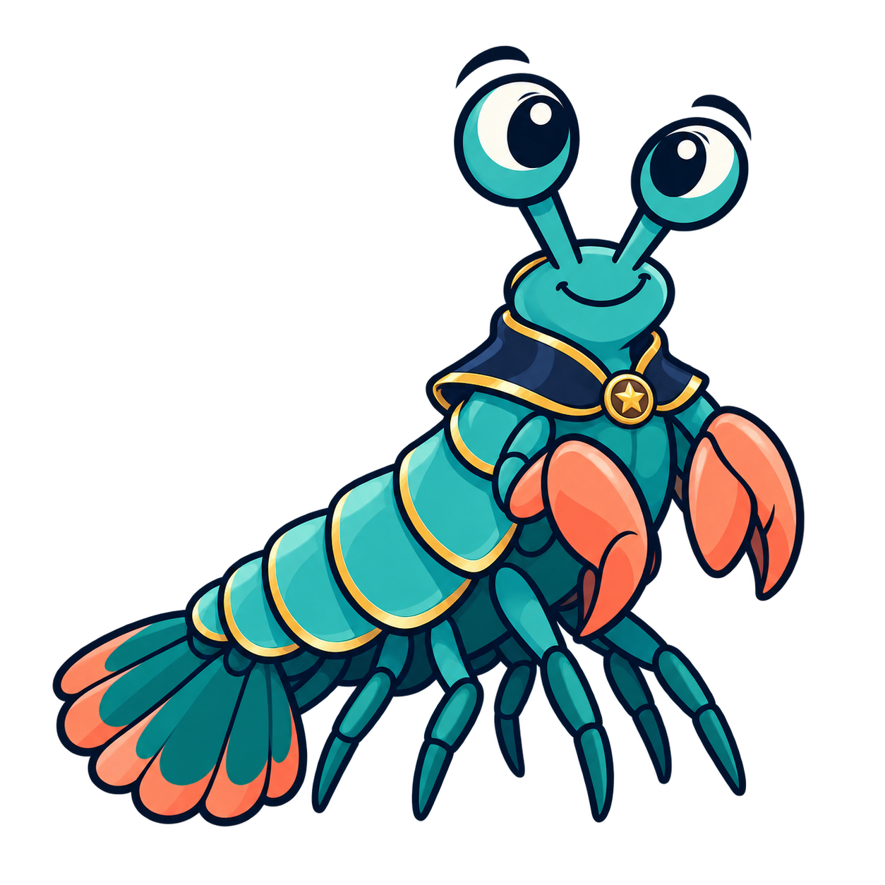 A wise old mantis shrimp, the Luminary plan