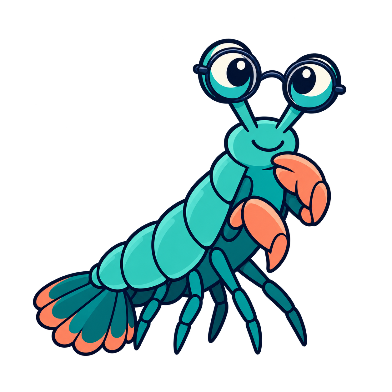 A grown mantis shrimp, the Specialist plan